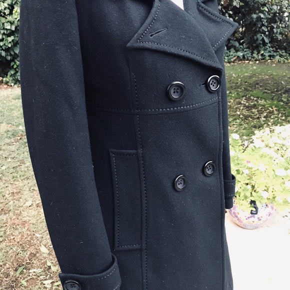 Winter black coat HUNA size 36 - Picture 6 of 8